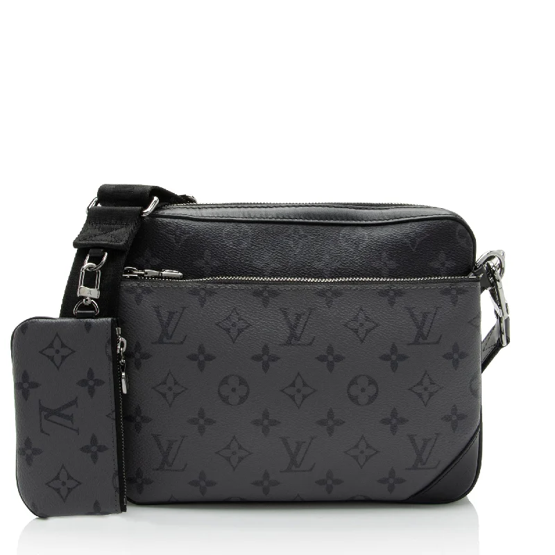 Louis Vuitton Reverse Monogram Eclipse Trio Messenger (SHF-JPkZwY)