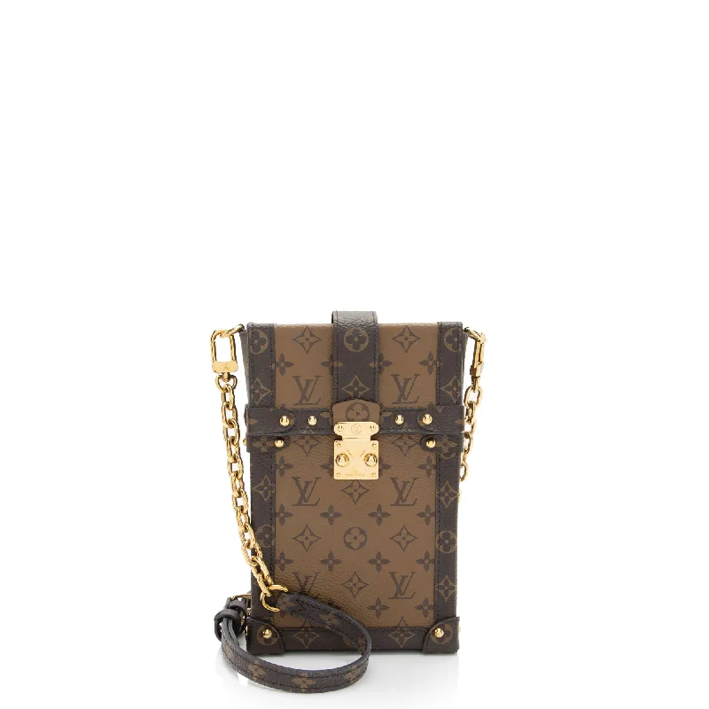 Louis Vuitton Reverse Monogram Pochette Trunk Vertical Shoulder Bag (SHF-THwOPP)