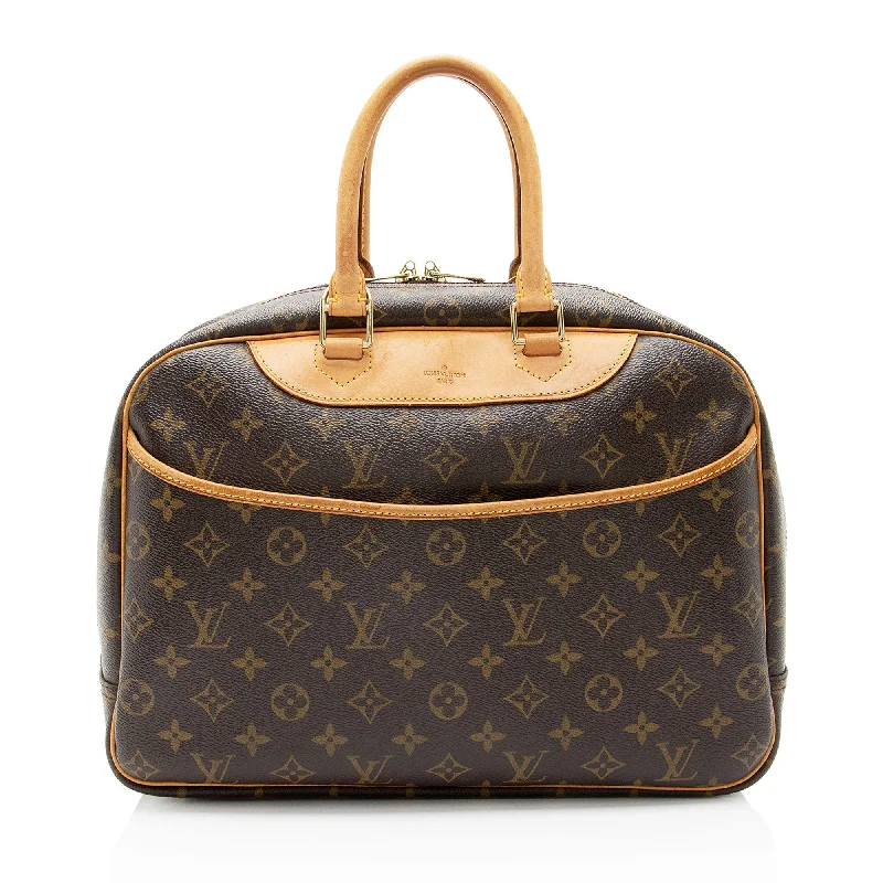 Louis Vuitton Vintage Monogram Canvas Deauville Satchel (SHF-iFcbdz)