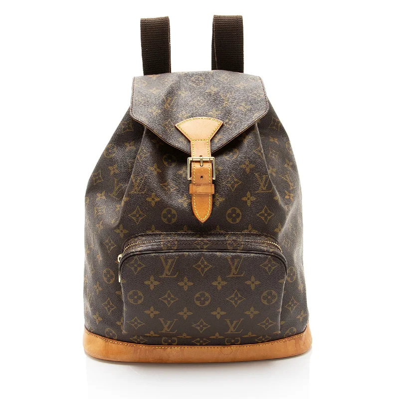 Louis Vuitton Vintage Monogram Canvas Montsouris GM Backpack (SHF-Es3qGQ)