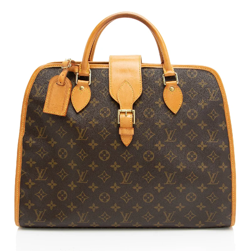 Louis Vuitton Vintage Monogram Canvas Rivoli Briefcase (SHF-KiNOlo)