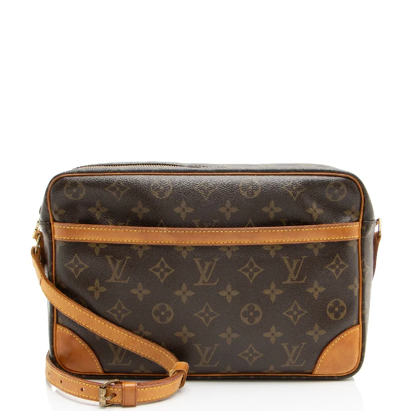 Louis Vuitton Vintage Monogram Canvas Trocadero 30 Shoulder Bag (SHF-P4BReF)