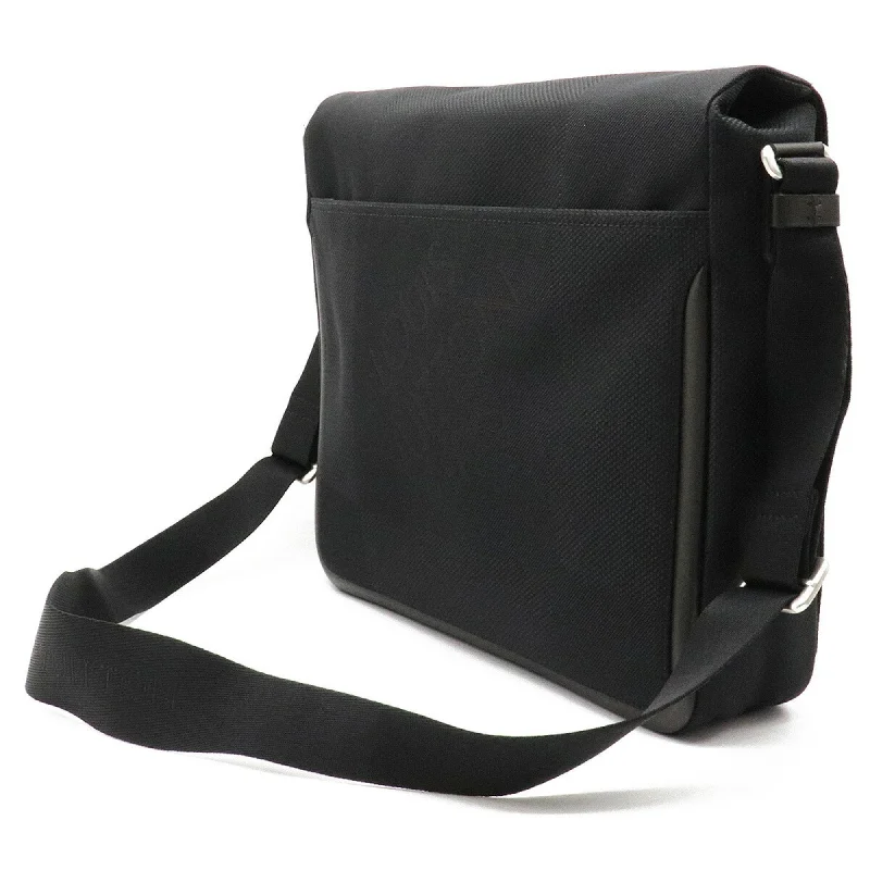 Louis Vuitton Black Canvas Messenger shoulder bag