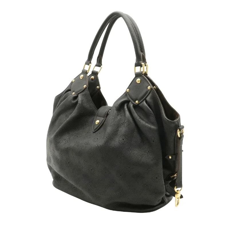 Louis Vuitton Black Leather Mahina shoulder bag