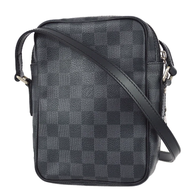 Louis Vuitton 2009 Damier Graphite Rem Shoulder Bag N41446