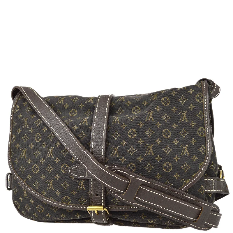 Louis Vuitton 2007 Monogram Mini Lin Saumur 30 Shoulder Bag M95227