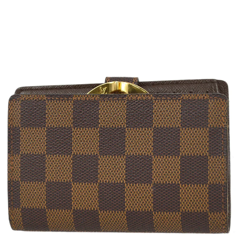 Louis Vuitton 2008 Damier Portefeuille Viennois Wallet Purse N61674