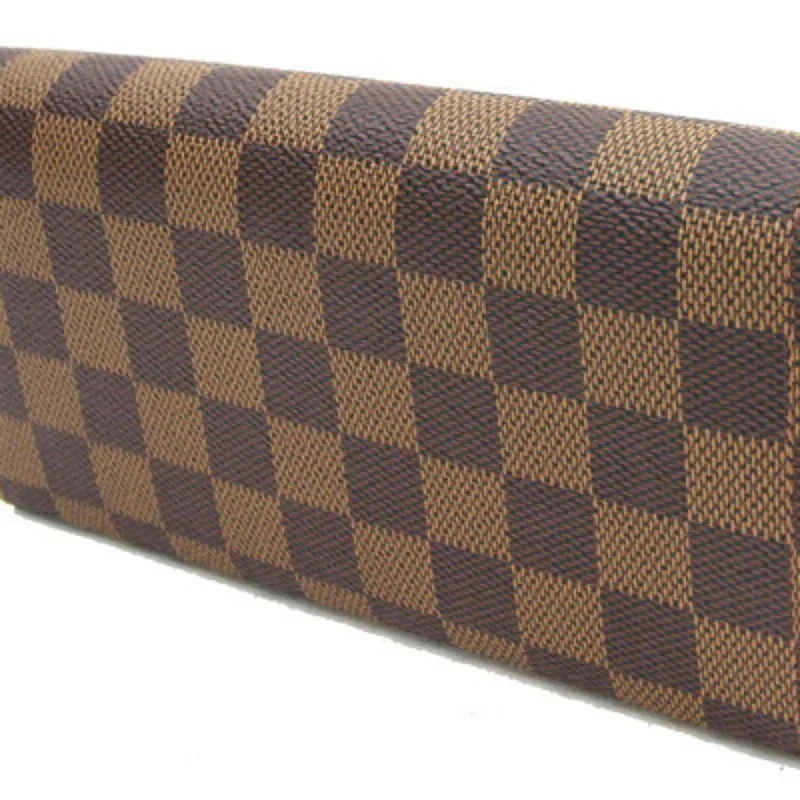 LOUIS VUITTON Bifold Long Wallet Damier Portefeuille Sarah N61734 Men's Women's