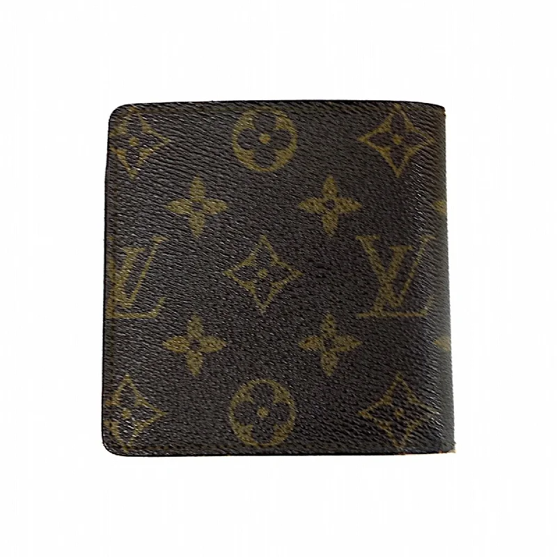 LOUIS VUITTON Bifold Wallet  M61675 Portefeuille Marco Monogram Brown Fold