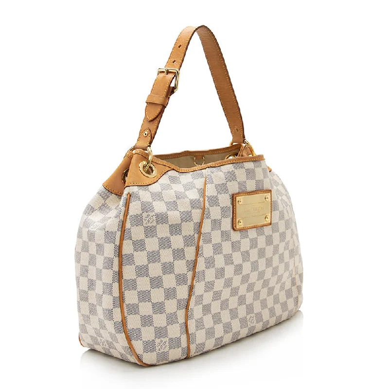 Louis Vuitton Damier Azur Galliera PM Shoulder Bag (SHF-21356)