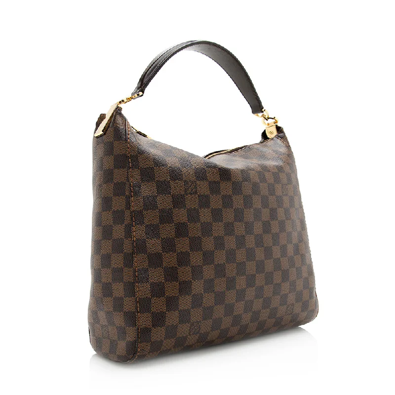 Louis Vuitton Damier Ebene Portobello GM Shoulder Bag (SHF-20563)