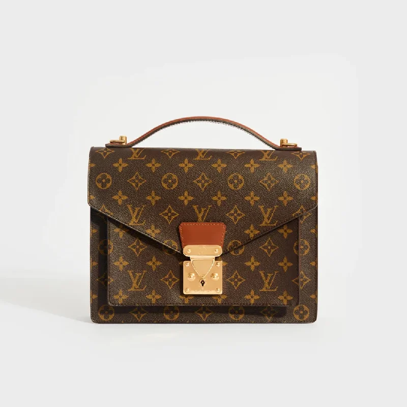 LOUIS VUITTON MONCEAU MONOGRAM SHOULDER BAG