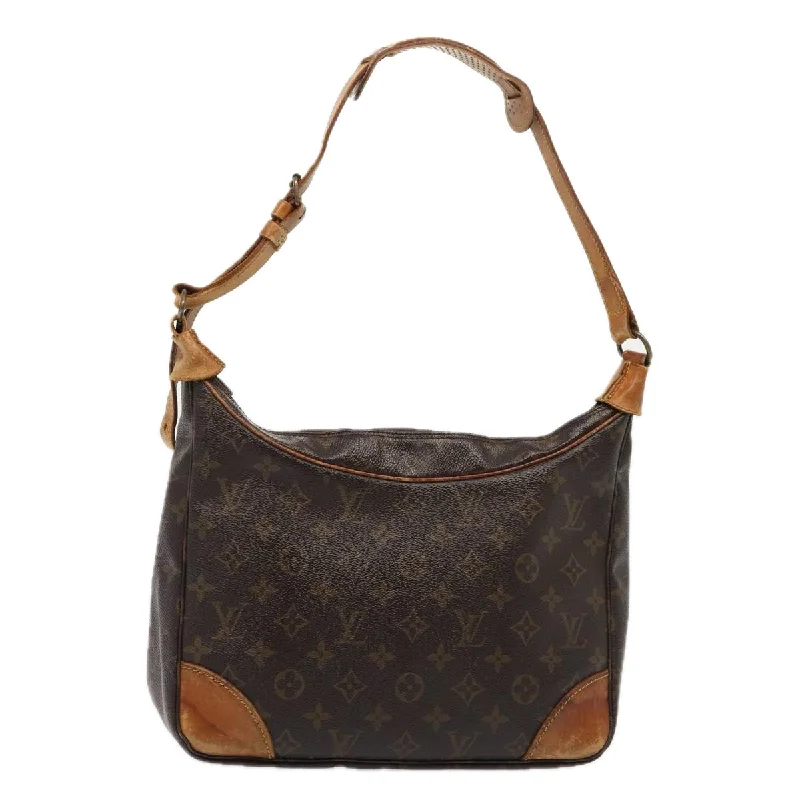 LOUIS VUITTON Monogram Boulogne 30 Shoulder Bag M51265 LV Auth bs16927