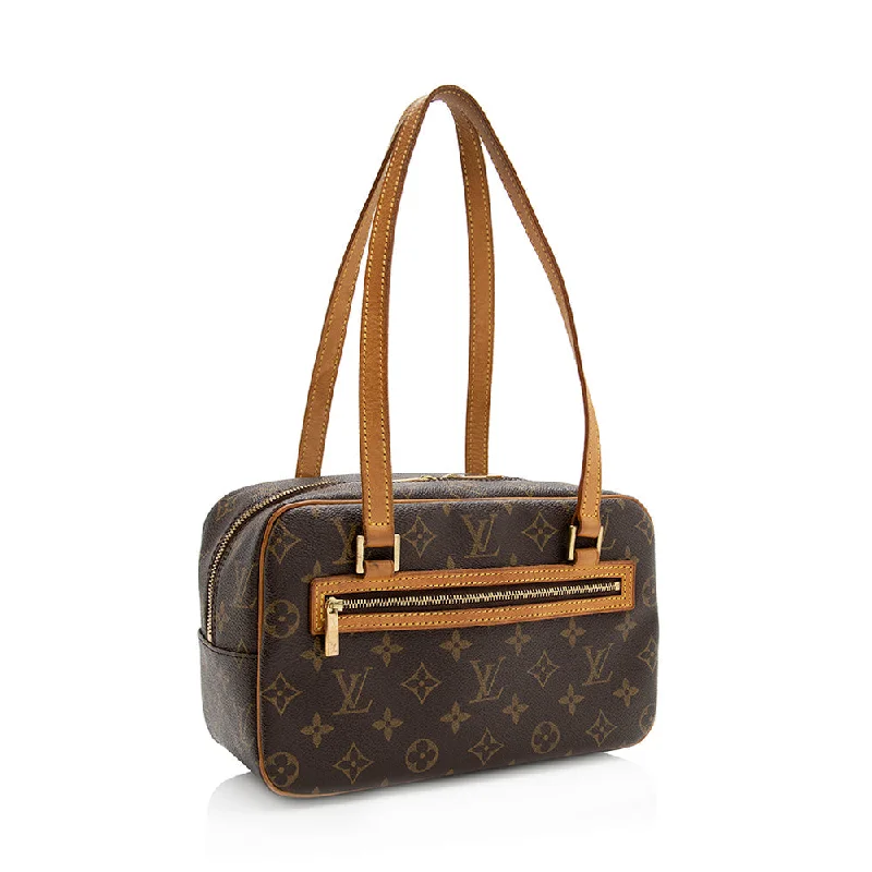 Louis Vuitton Monogram Canvas Cite MM Shoulder Bag (SHF-21163)