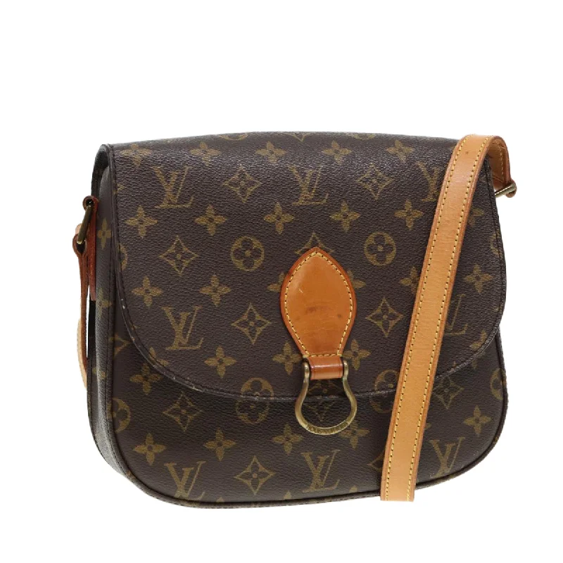 LOUIS VUITTON Monogram Saint Cloud GM Shoulder Bag M51242 LV Auth ep5259