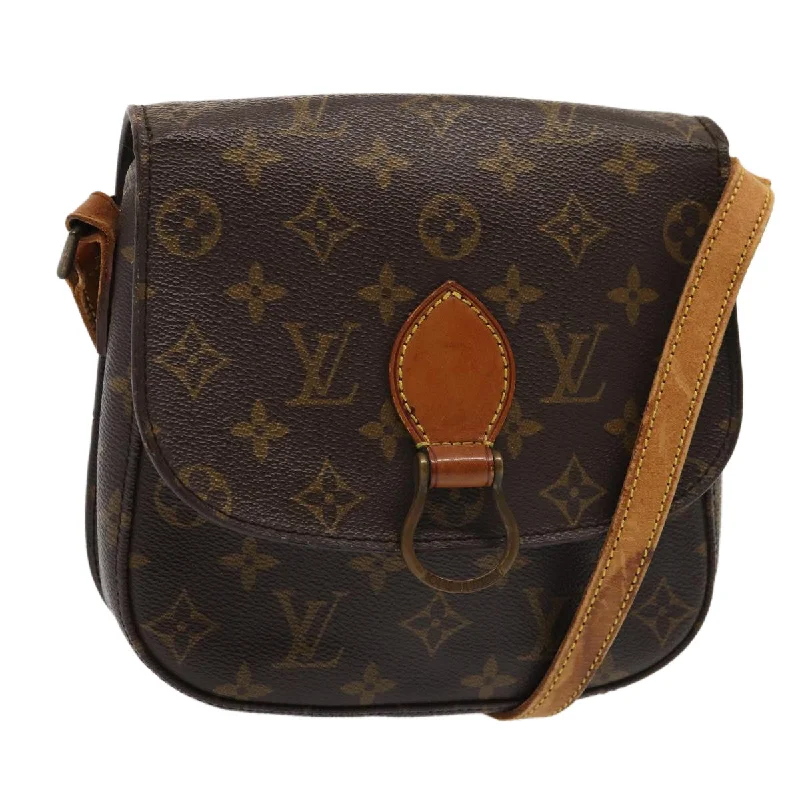 LOUIS VUITTON Monogram Saint Cloud MM Shoulder Bag M51243 LV Auth 87193