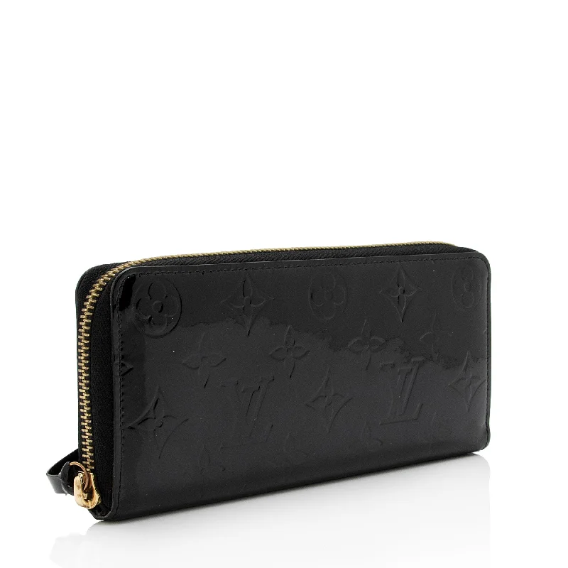 Louis Vuitton Monogram Vernis Clemence Wallet (SHF-XjrGv8)