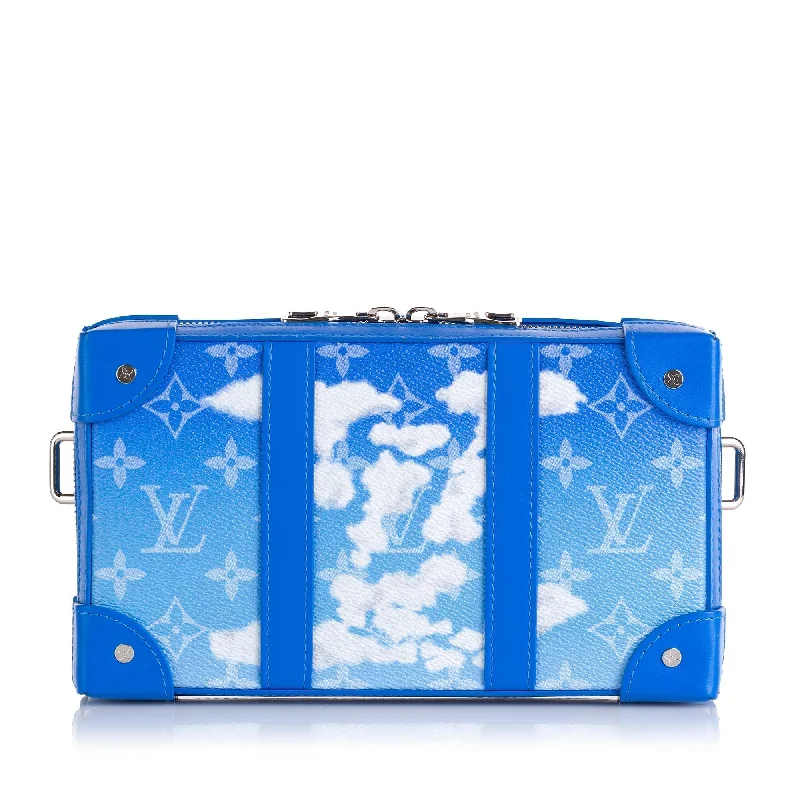 Louis Vuitton Soft Trunk Wallet Blue Clouds Monogram Canvas