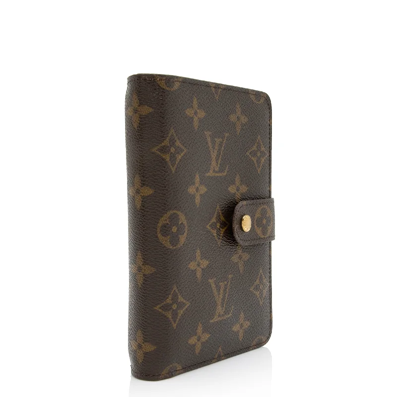 Louis Vuitton Vintage Monogram Canvas Porte Papier Zipper Wallet (SHF-Punscc)